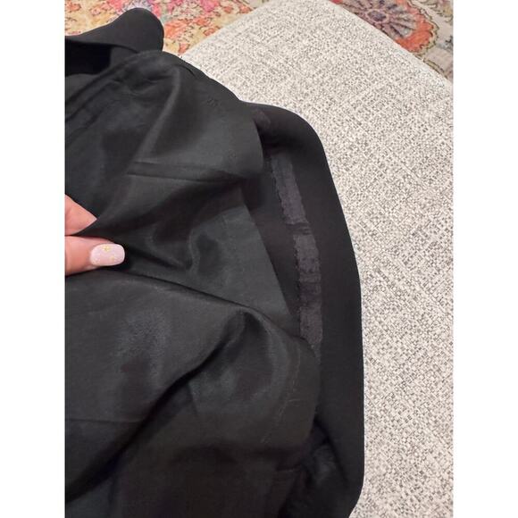 August Max Women Ppus Size Black Pencil Skirt Lined Button Zip Closure Sz 18w - Picture 11 of 12